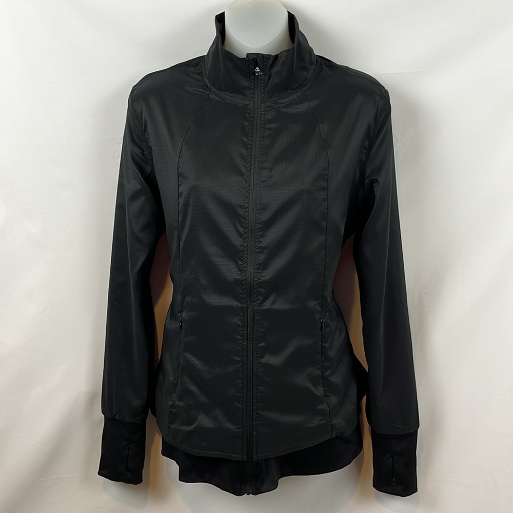 Zyia Active Mont Blanc Everywhere Lightweight Black Jacket Full Zip Size S - Picture 5 of 14
